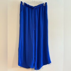 NWOT Chic Soul Royal Blue Wide Leg Pants